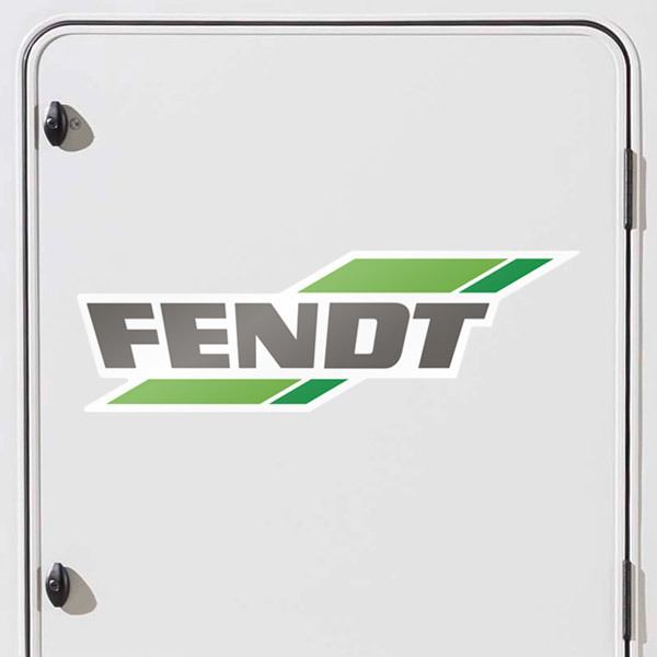 Vinilos autocaravanas: Fendt logo