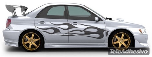 Pegatinas: Kit Flaming 2