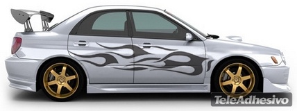 Pegatinas: Kit Flaming 2 2