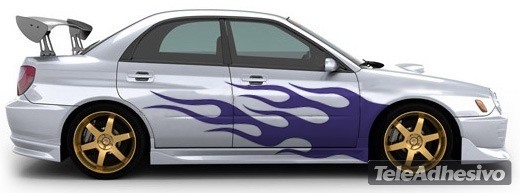 Pegatinas: Kit Flaming 10