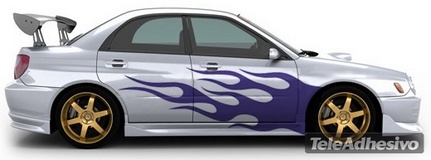 Pegatinas: Kit Flaming 10 2