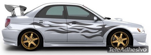 Pegatinas: Kit Flaming 13