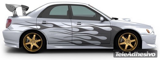 Pegatinas: Kit Flaming 16