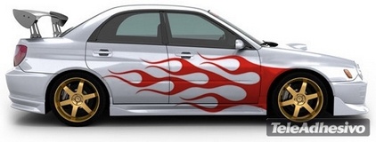 Pegatinas: Kit Flaming 18 2