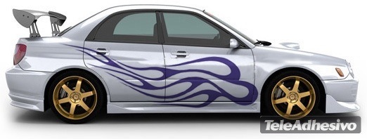 Pegatinas: Kit Flaming 21