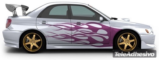 Pegatinas: Kit Flaming 25