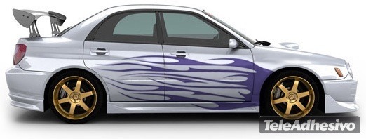 Pegatinas: Kit Flaming 26