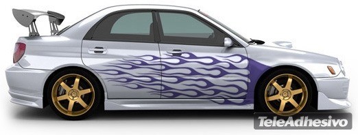 Pegatinas: Kit Flaming 30