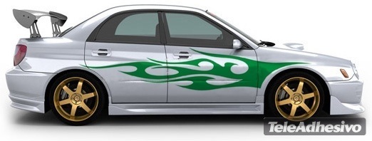 Pegatinas: Kit Flaming 31