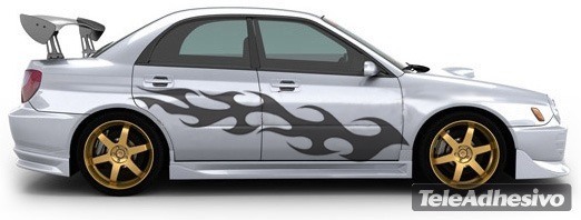 Pegatinas: Kit Flaming 32