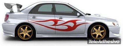 Pegatinas: Kit Flaming 33 2