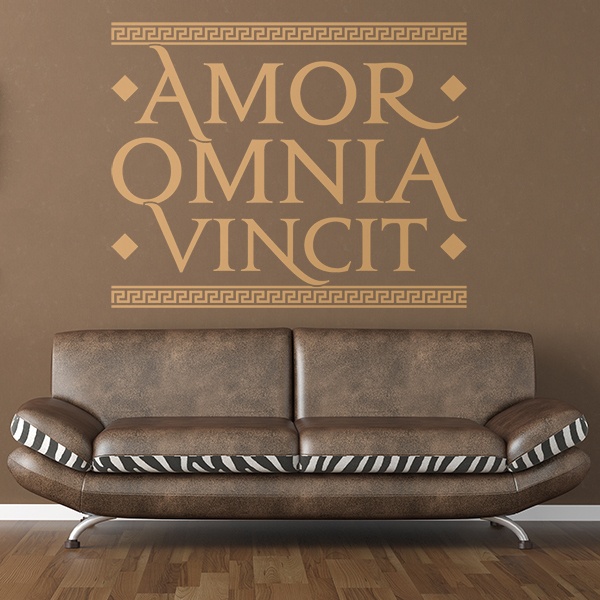 Vinilos Decorativos: Amor Omnia Vincit
