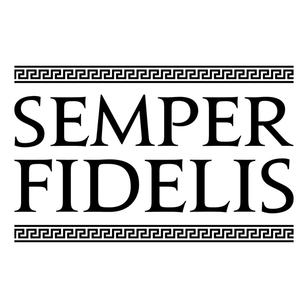 Vinilos Decorativos: Semper Fidelis