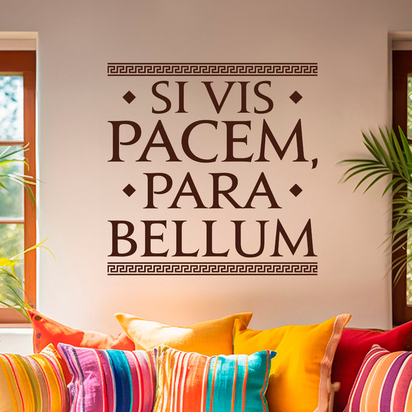 Vinilos Decorativos: Si Vis Pacem Para Bellum