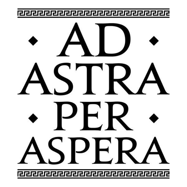 Vinilos Decorativos: Ad Astra Per Aspera