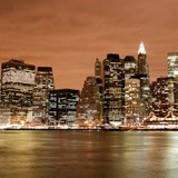 Fotomurales: New York Skyline por la noche 3