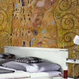 Fotomurales: el Beso, de Klimt 4