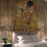 Fotomurales: El beso, de Gustav Klimt 2