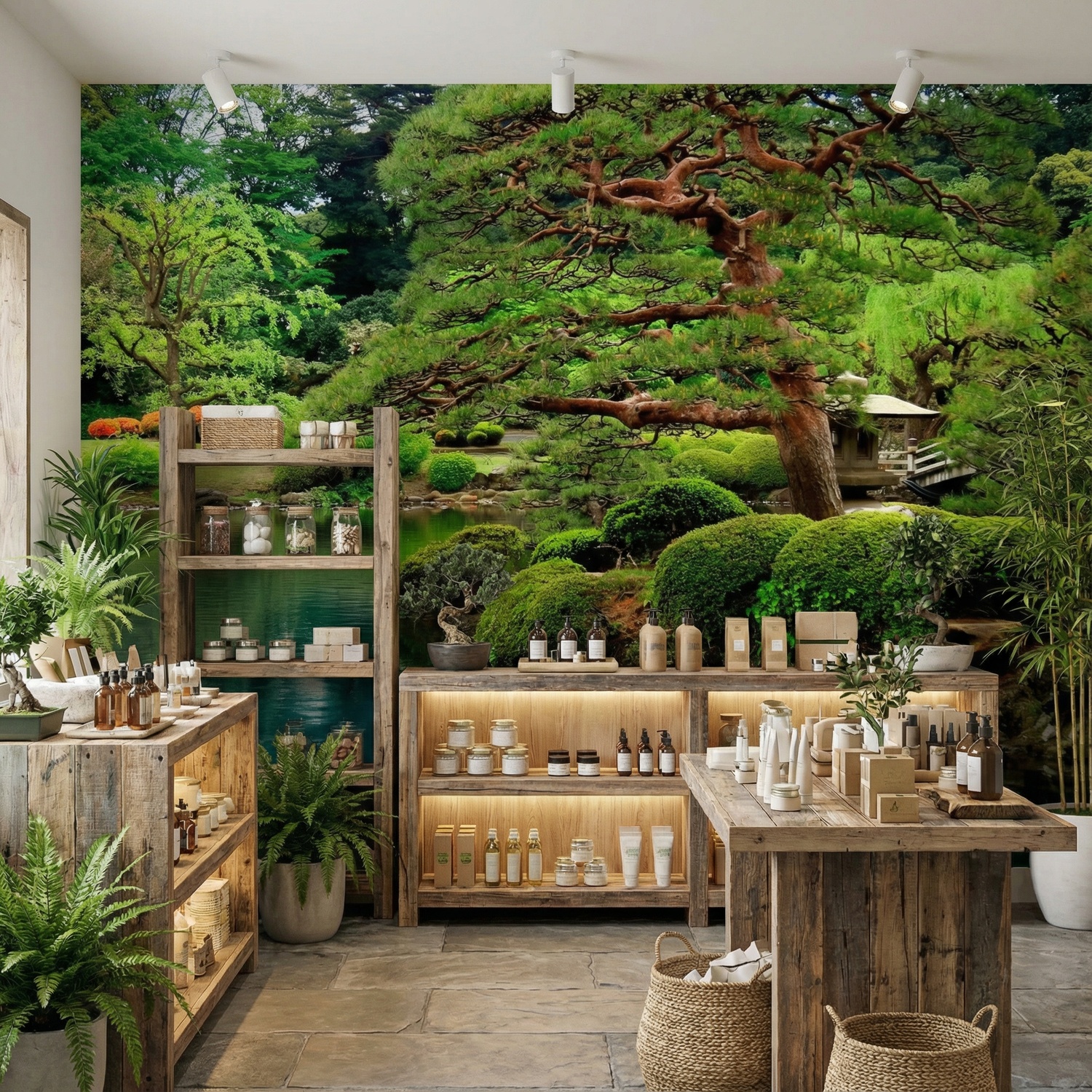 Fotomurales: Jard&iacute;n japon&eacute;s