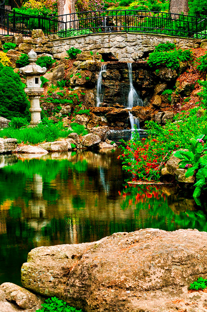 Fotomurales: Jard&iacute;n imperial