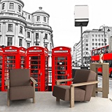 Fotomurales: Londres en Rojo 2