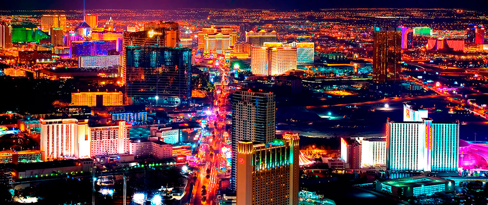 Fotomurales: Las Vegas noturna