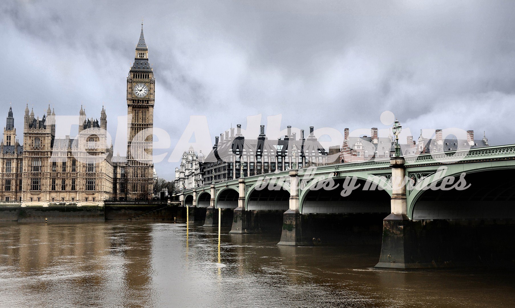 Fotomurales: Puente de Westminster