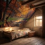 Fotomurales: Estanque Oto&ntilde;al 20