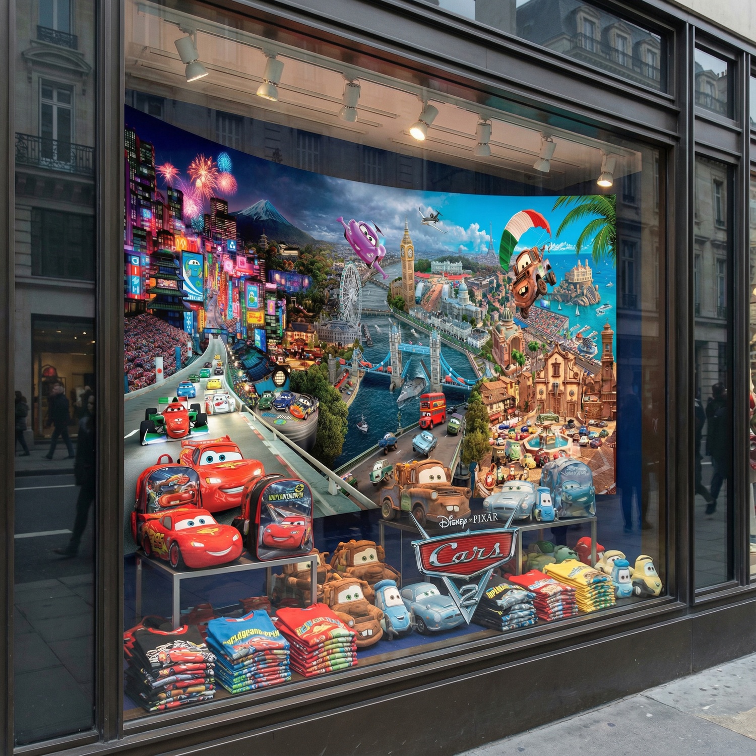 Fotomurales: Pel&iacute;cula Cars