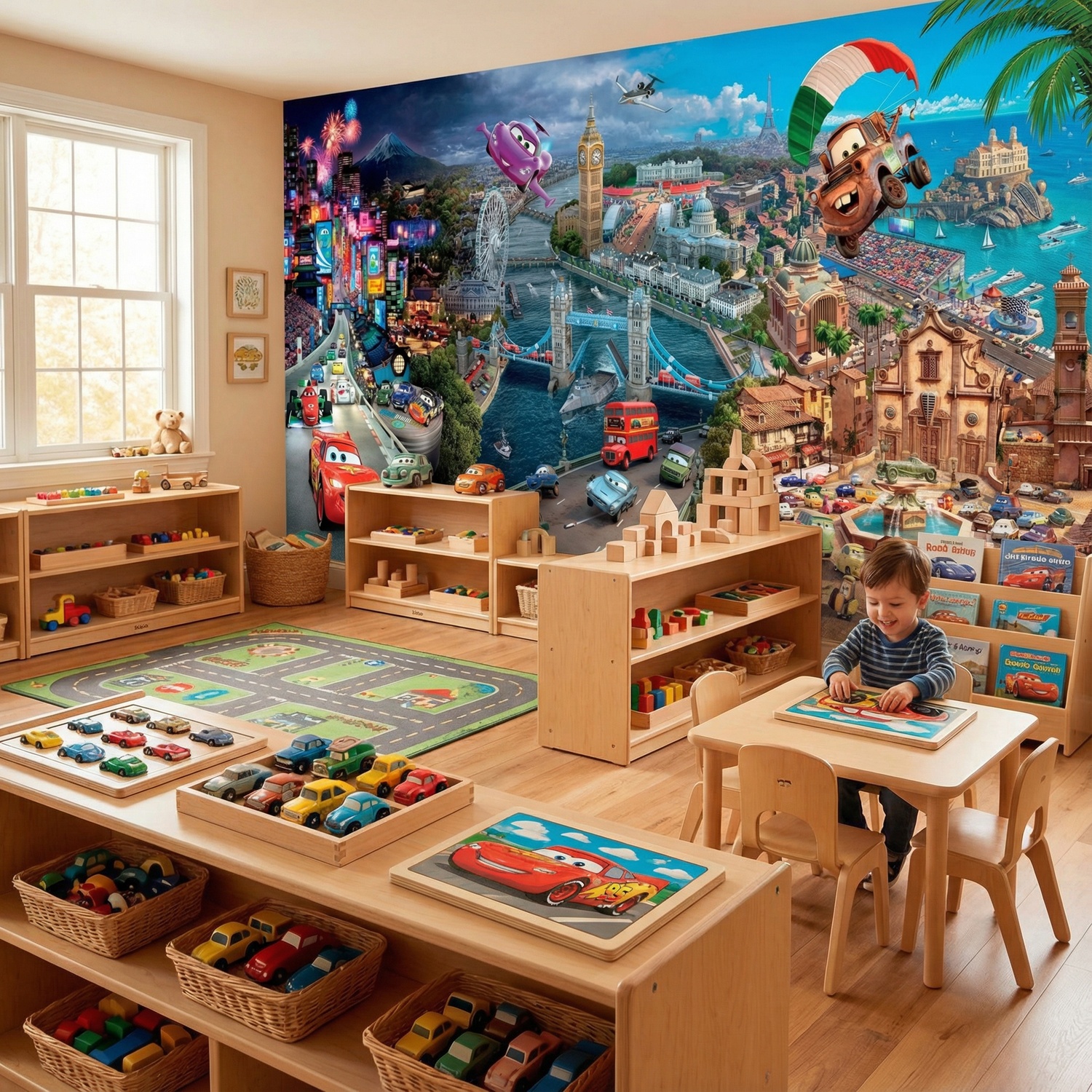 Fotomurales: Pel&iacute;cula Cars