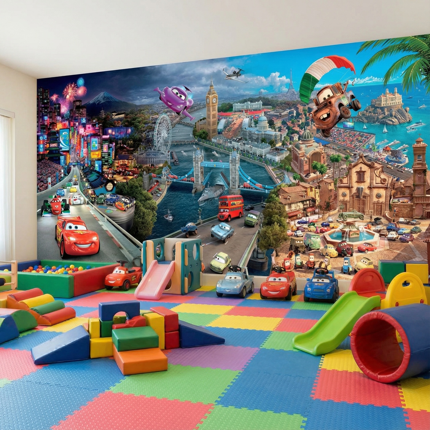 Fotomurales: Pel&iacute;cula Cars