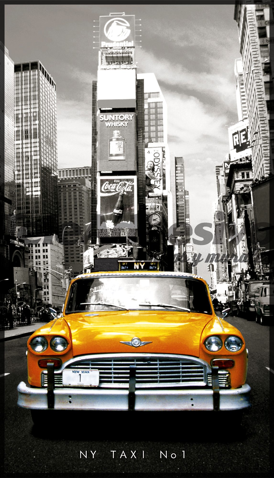 Fotomurales: Taxi de New York