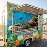 Fotomurales: Arrecife de peces 16