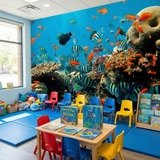 Fotomurales: Arrecife de peces 4