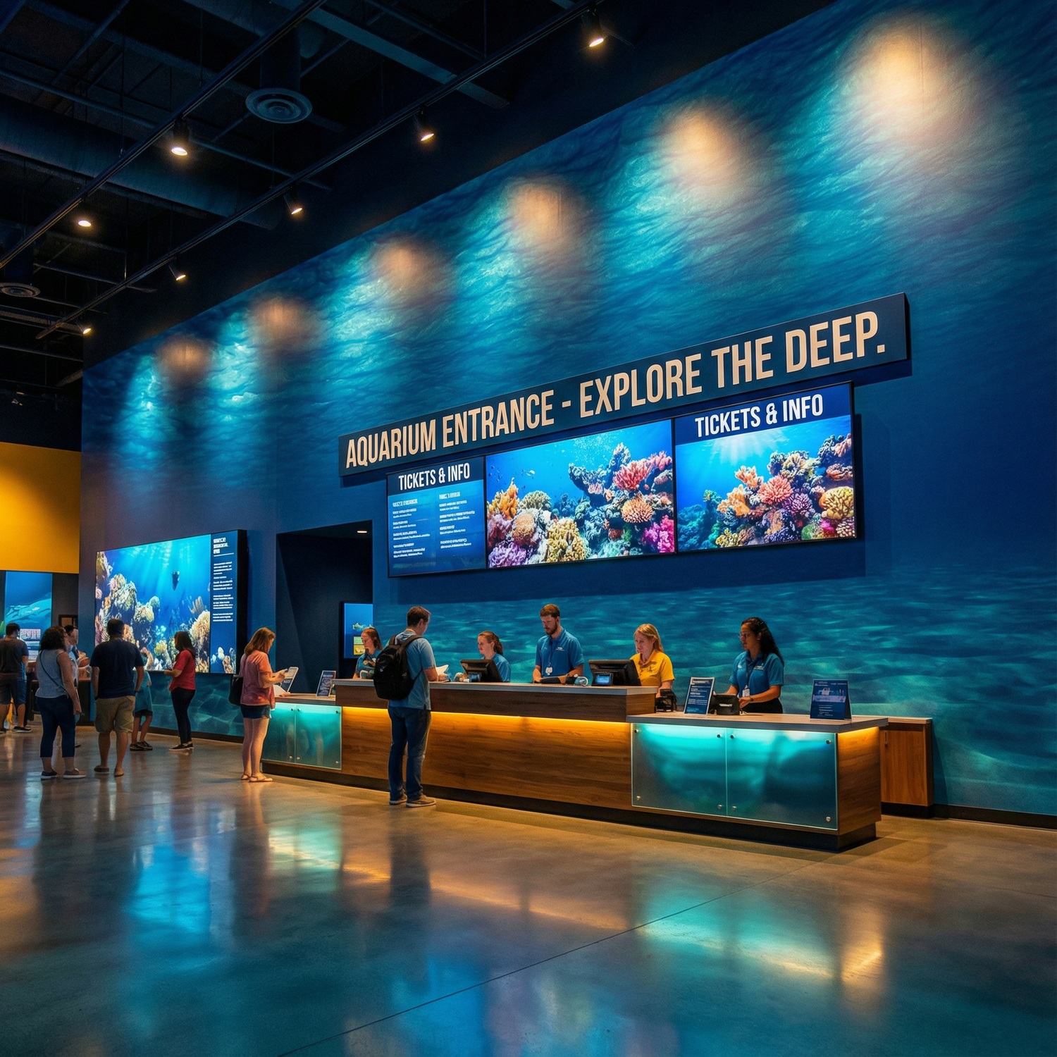 Fotomurales: Profundidades marinas 