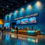 Fotomurales: Profundidades marinas  8