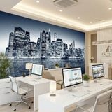 Fotomurales: Blue Manhattan 19