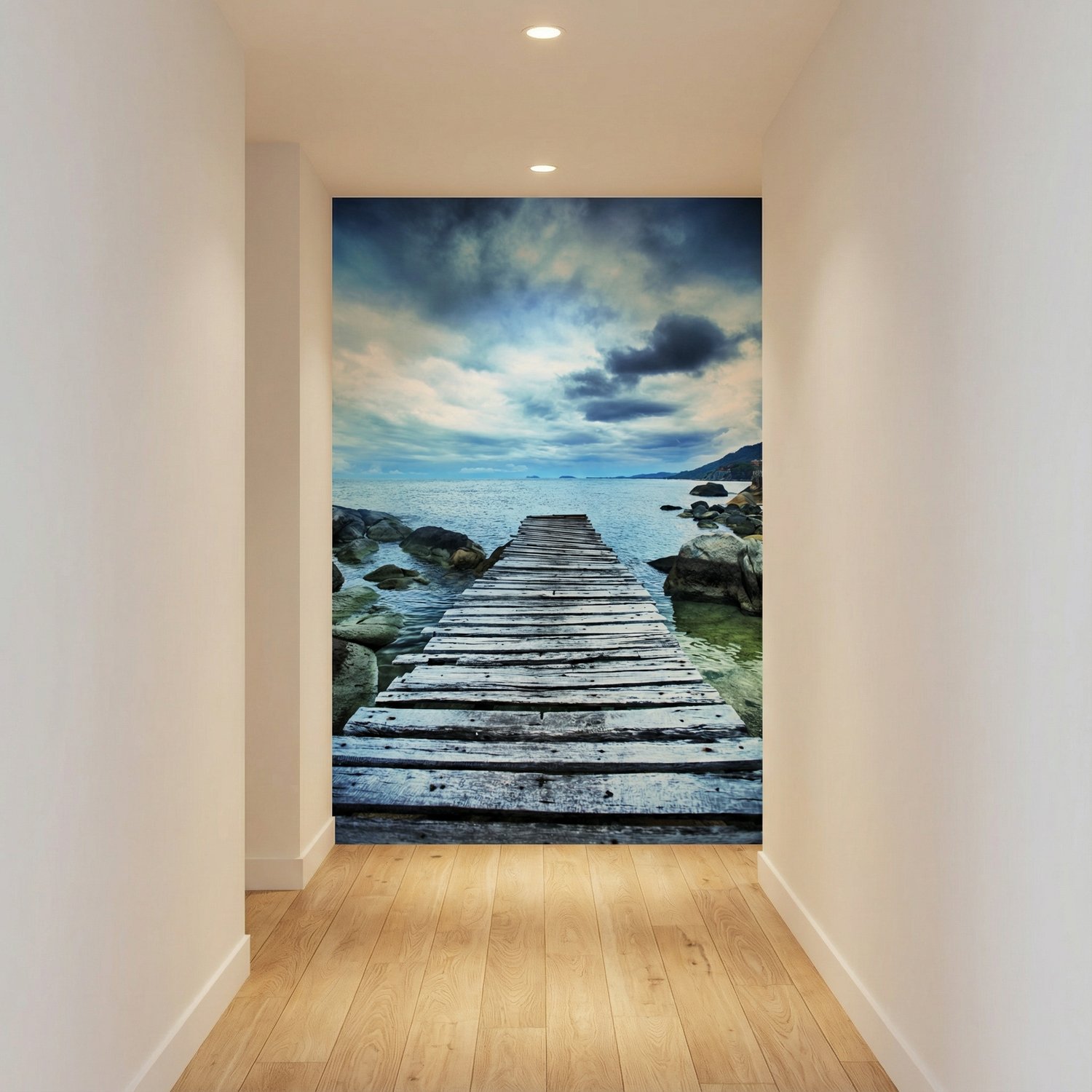 Fotomurales: Pasarela entre las rocas