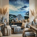 Fotomurales: Pasarela entre las rocas 8