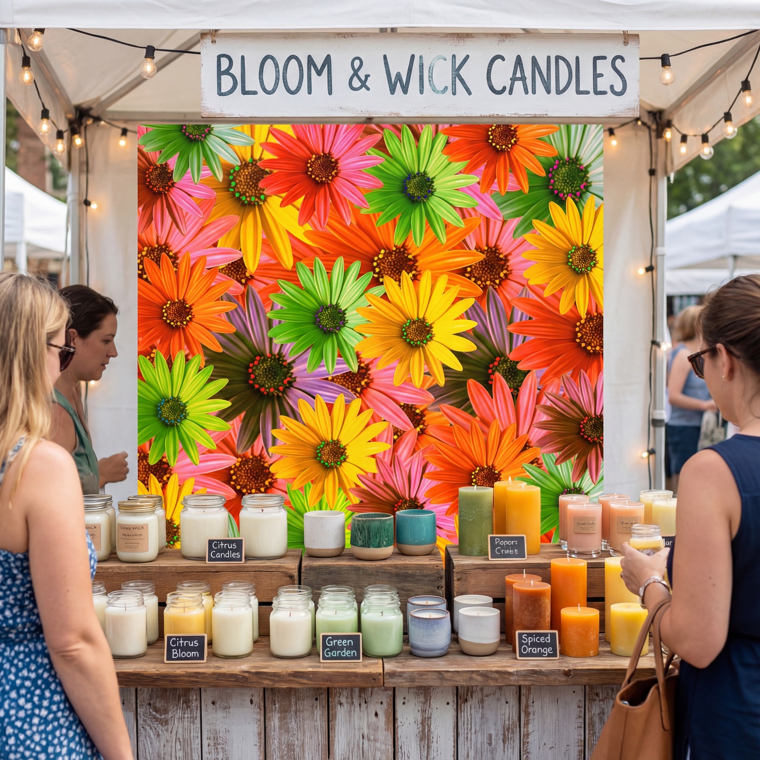 Fotomurales: Flores Pop