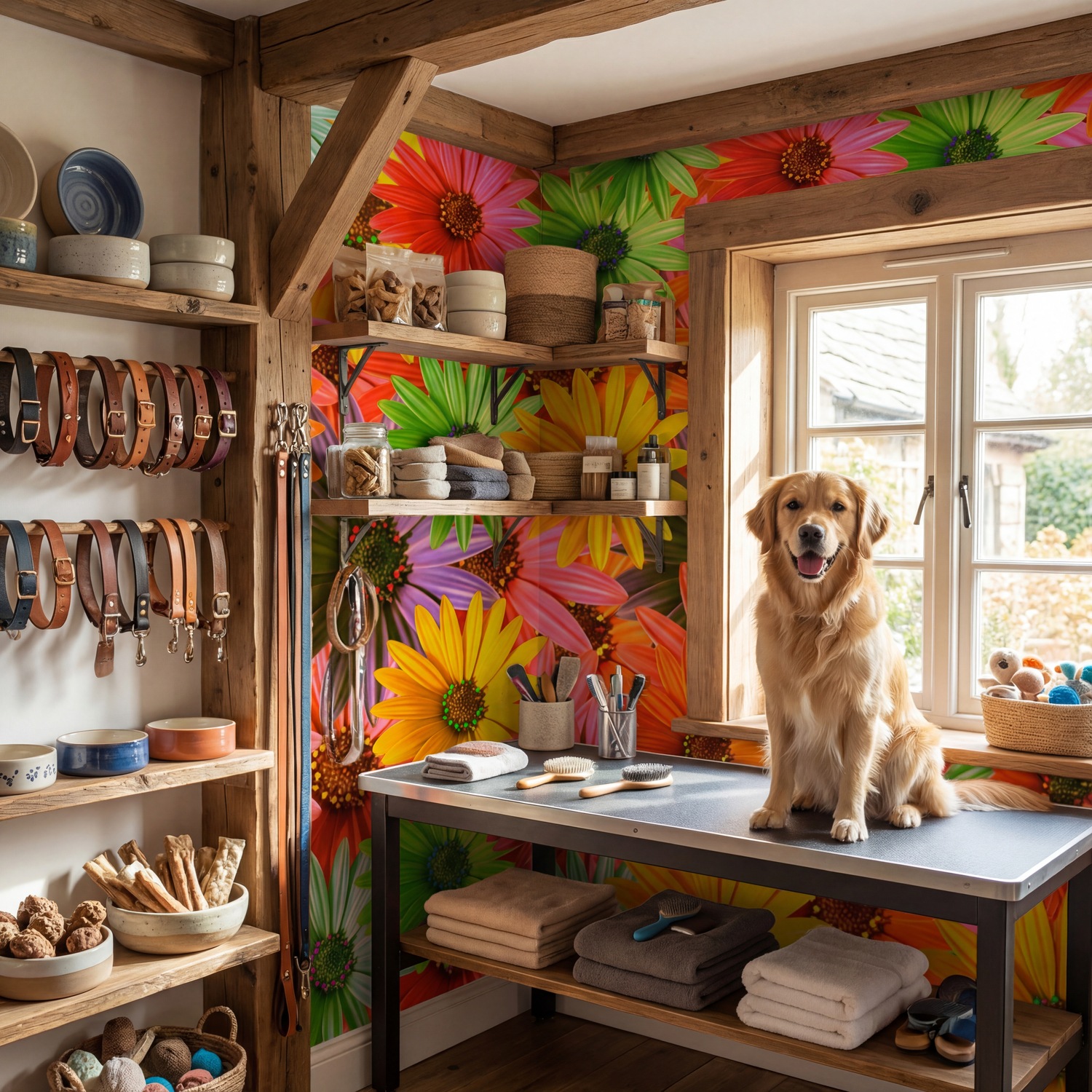 Fotomurales: Flores Pop