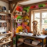 Fotomurales: Flores Pop 8