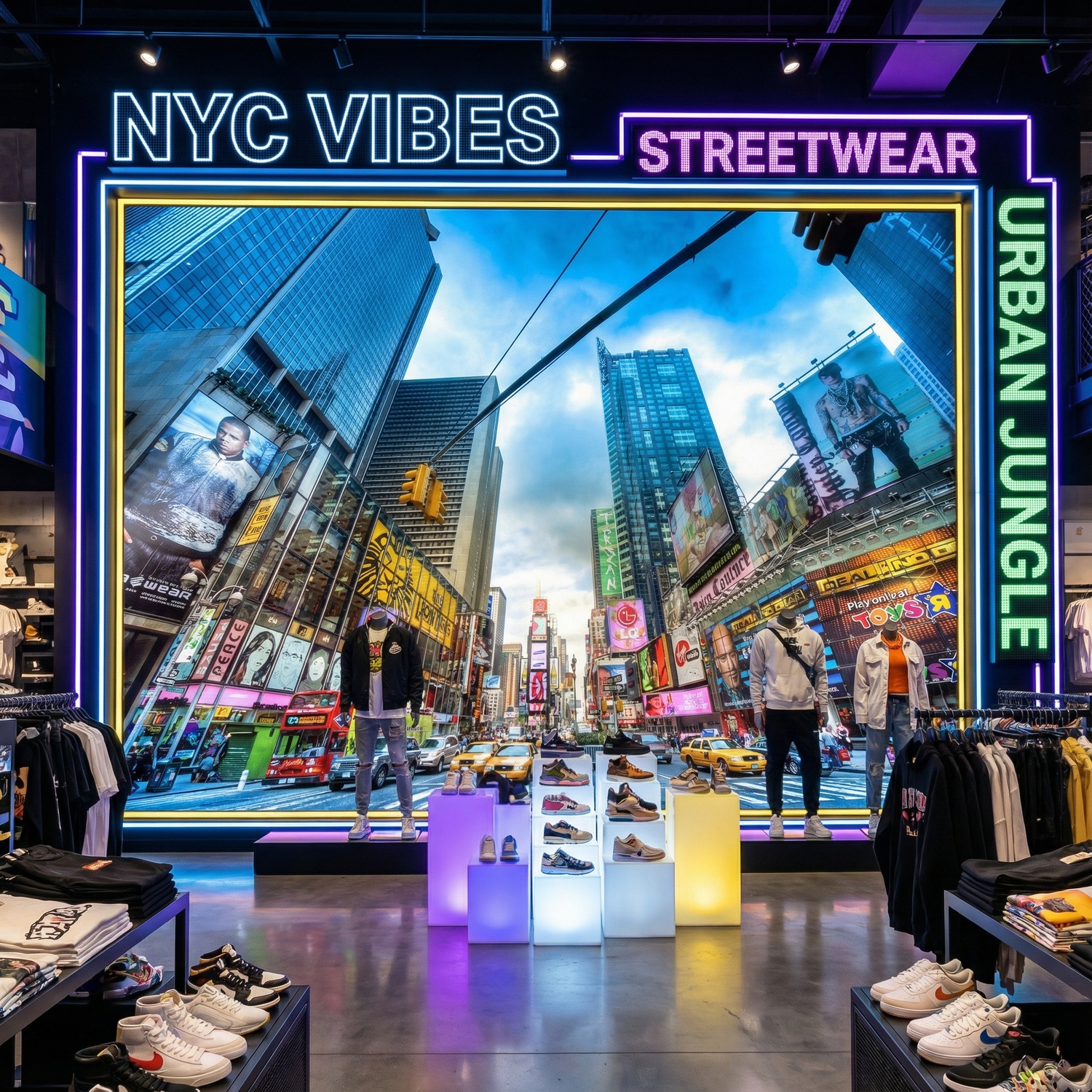 Fotomurales: Times Square