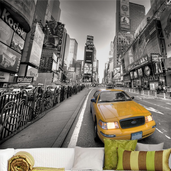 Fotomurales: Taxi en Nueva York