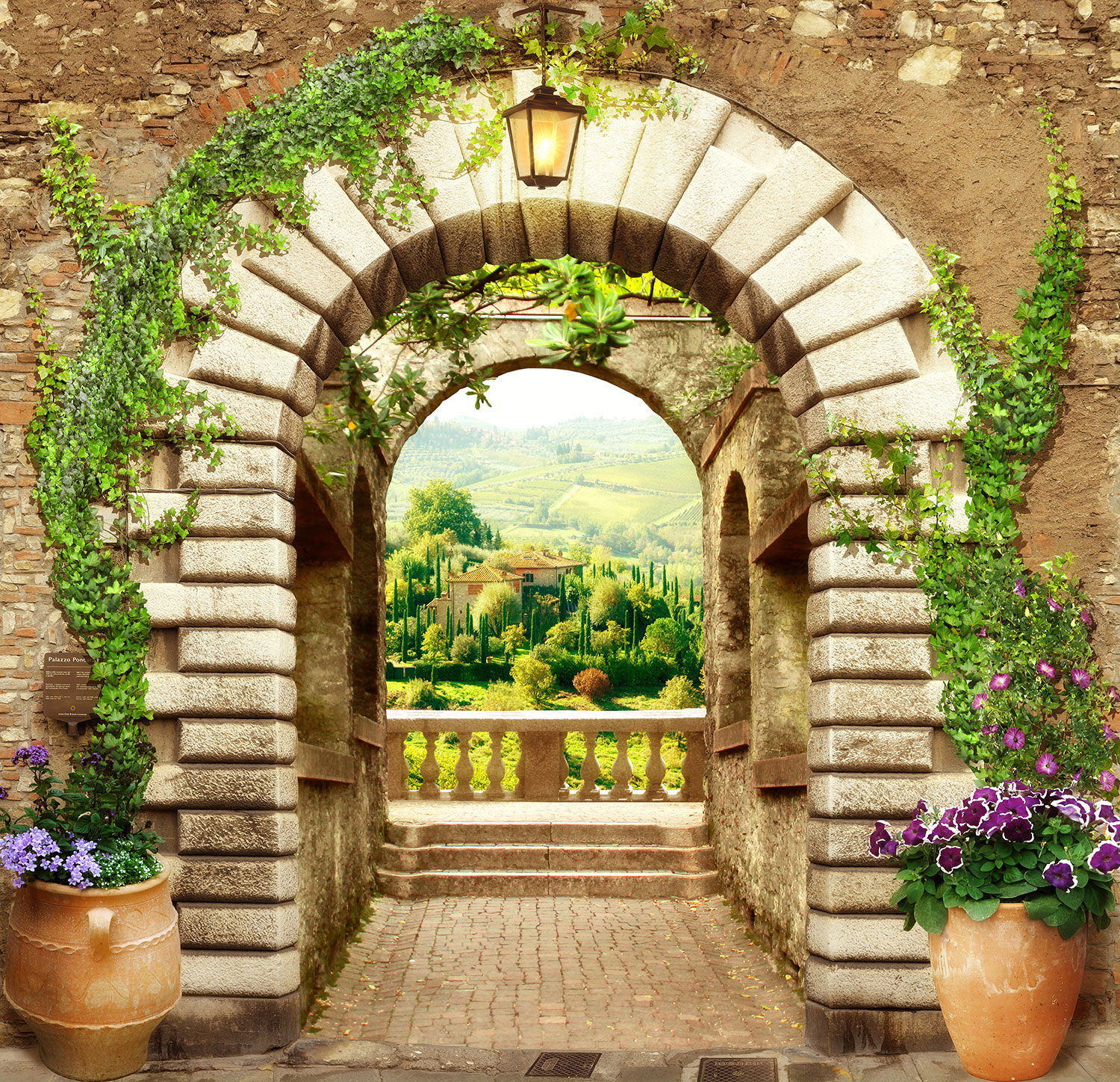 Fotomurales: Gran puerta al mirador