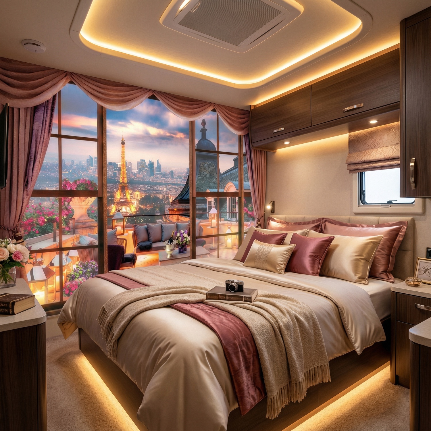 Fotomurales: Vista a la Torre Eiffel