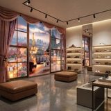 Fotomurales: Vista a la Torre Eiffel 8