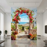 Fotomurales: Arco floral a la costa 11