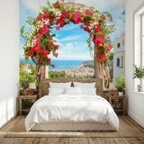Fotomurales: Arco floral a la costa 18