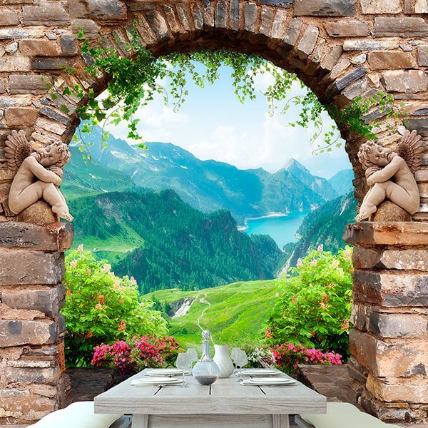 Fotomurales: Puerta de los ángeles